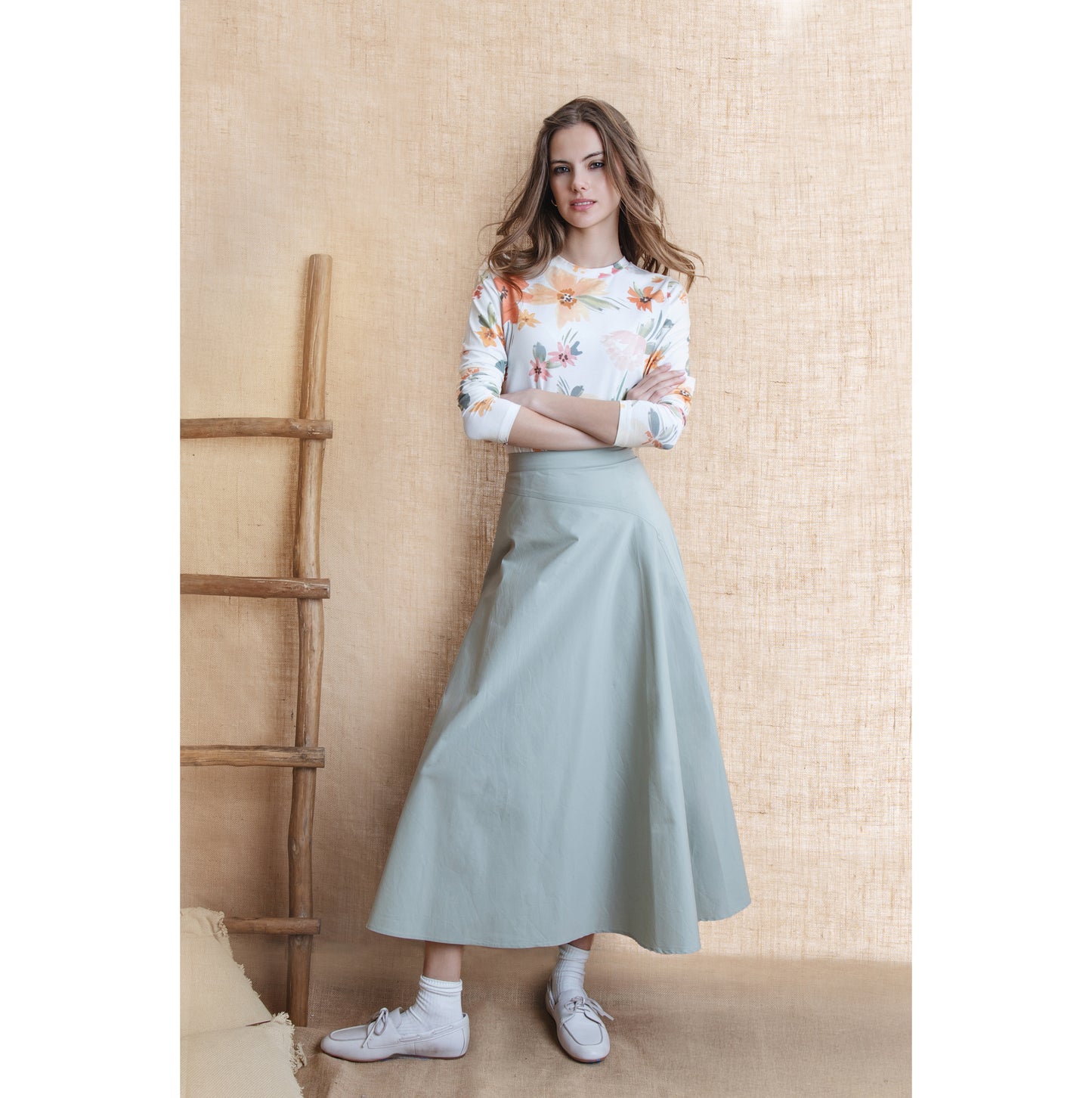 Runway Seam Skirt