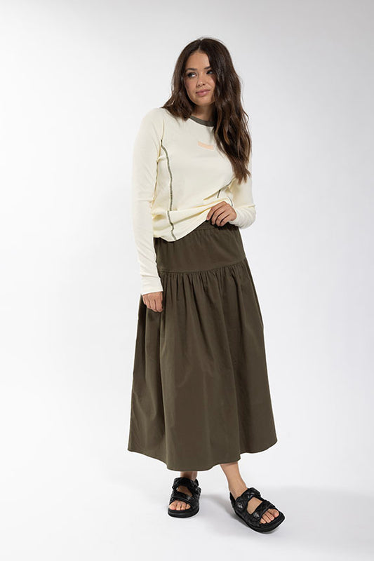 Yoke Detail Skirt