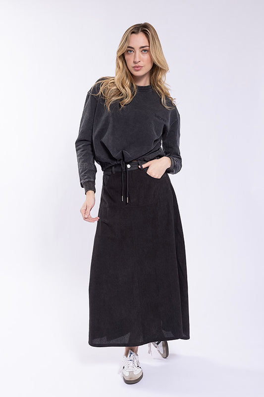 Corduroy Pocket Skirt