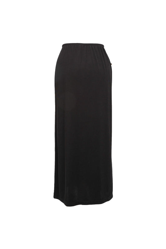Monte Carlo Casual Maxi Skirt- Ribbed