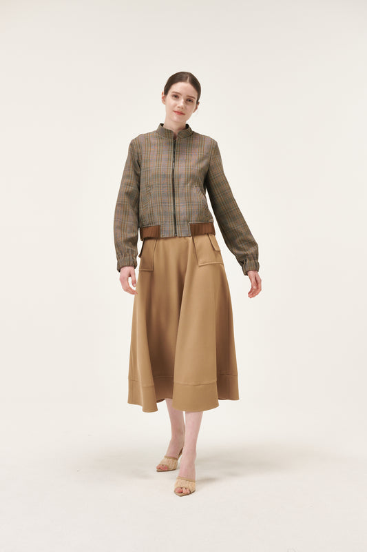 Mingnon Doo Pocket Flare Skirt