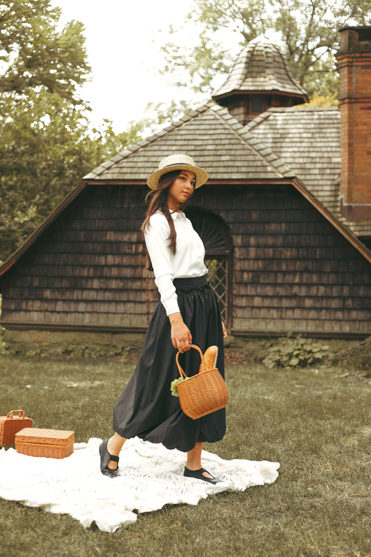 Taffeta Bubble Skirt