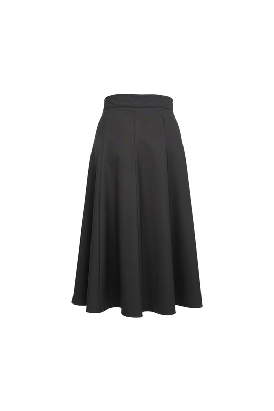 Paneled Flairy Skirt