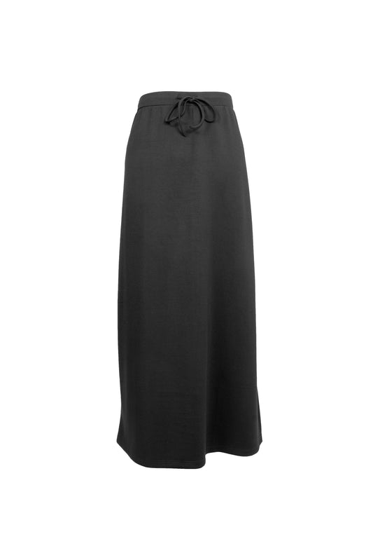 Gathered Straight Skirt
