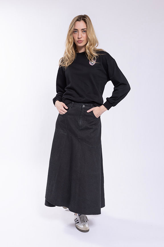 Wave Bottom Skirt