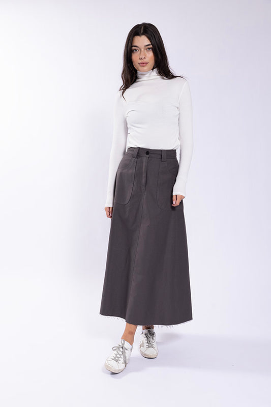 Pocket Front Skirt