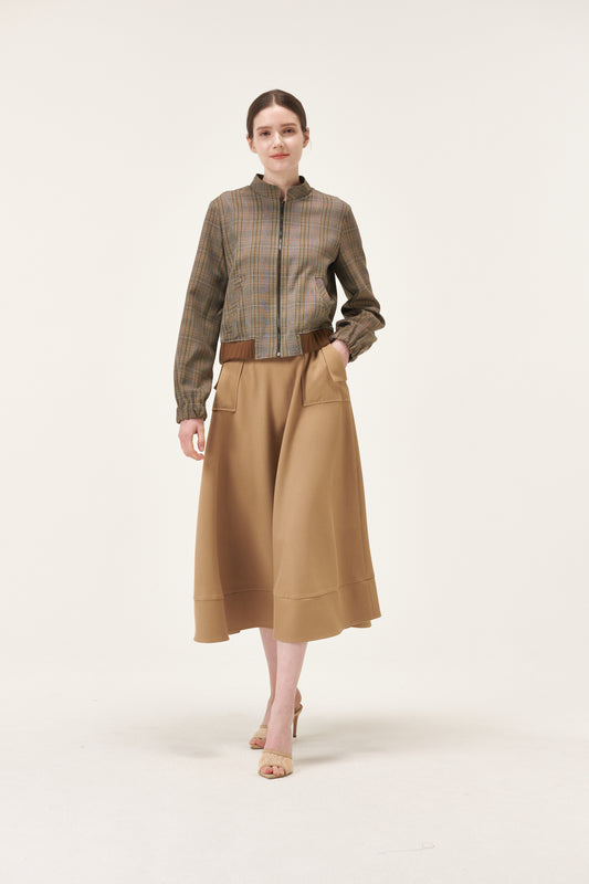 Mingnon Doo Pocket Flare Skirt