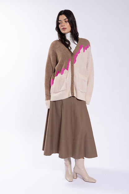 Yoke Paneled Skirt