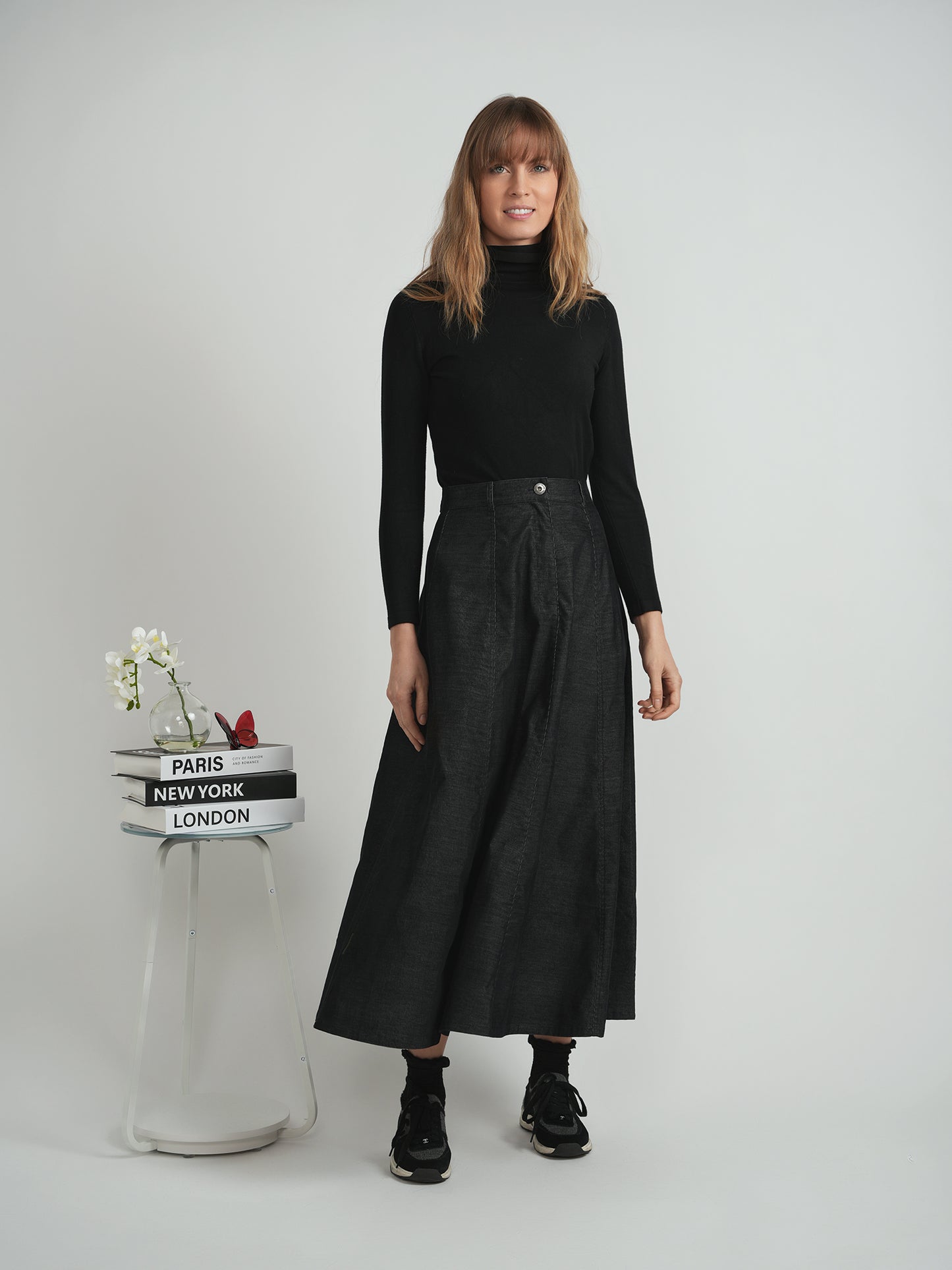 Snap-It Paneled Skirt