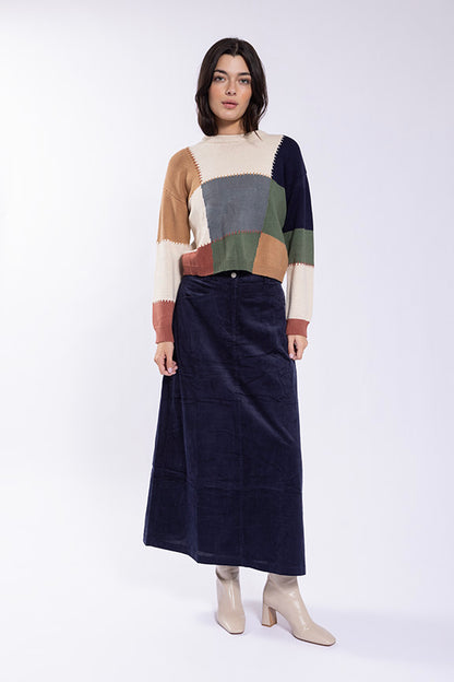 OLE LA344 Corduroy Skirt