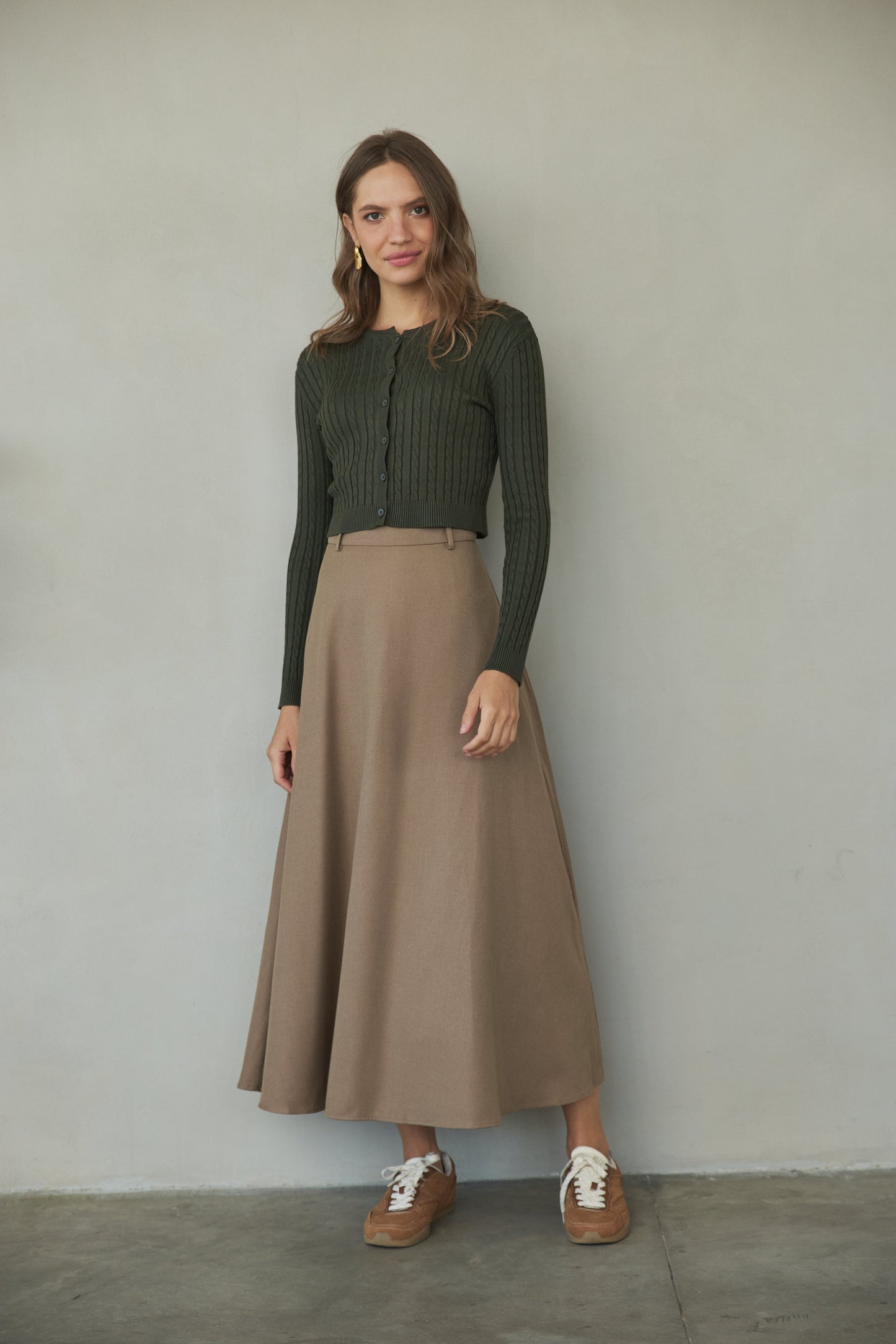 Wool Circle Skirt